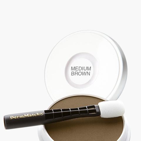 DermMatch Μεσαίο καστανό (Medium Brown) με τους εφαρμοστές EZ